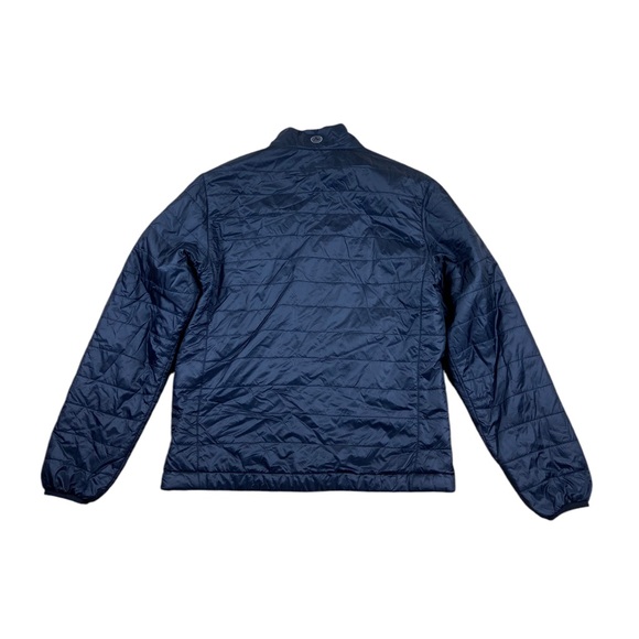 Marmot Puffer Curb  Records Jacket Calen Black Large Primaloft Insulated Rare - Picture 2 of 5